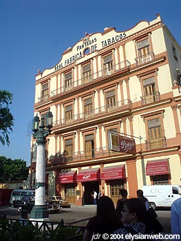 partagas factory in havana, cuba