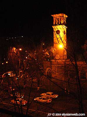 Tashkent at night